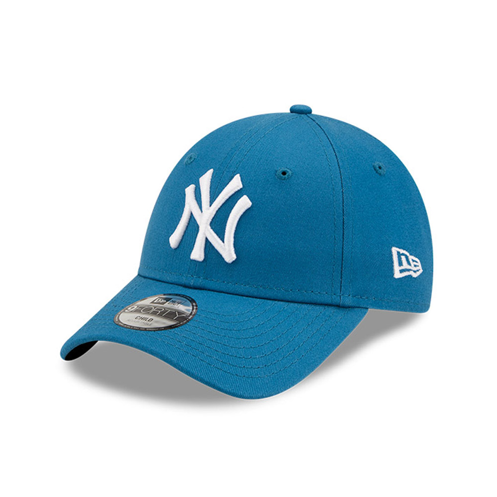 New York Yankees League Essential Kids Blue 9FORTY Gorra