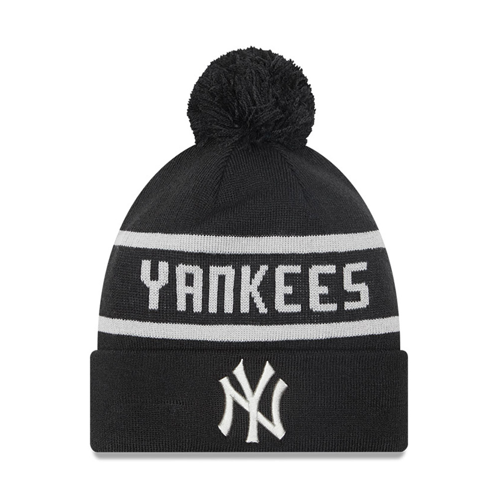 New Era New York Yankees Navy Bobble Beanie Hat