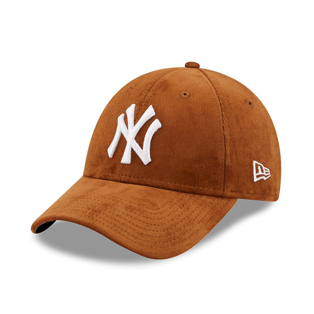 New York Yankees Corduroy Femme Beige 9FORTY Casquette