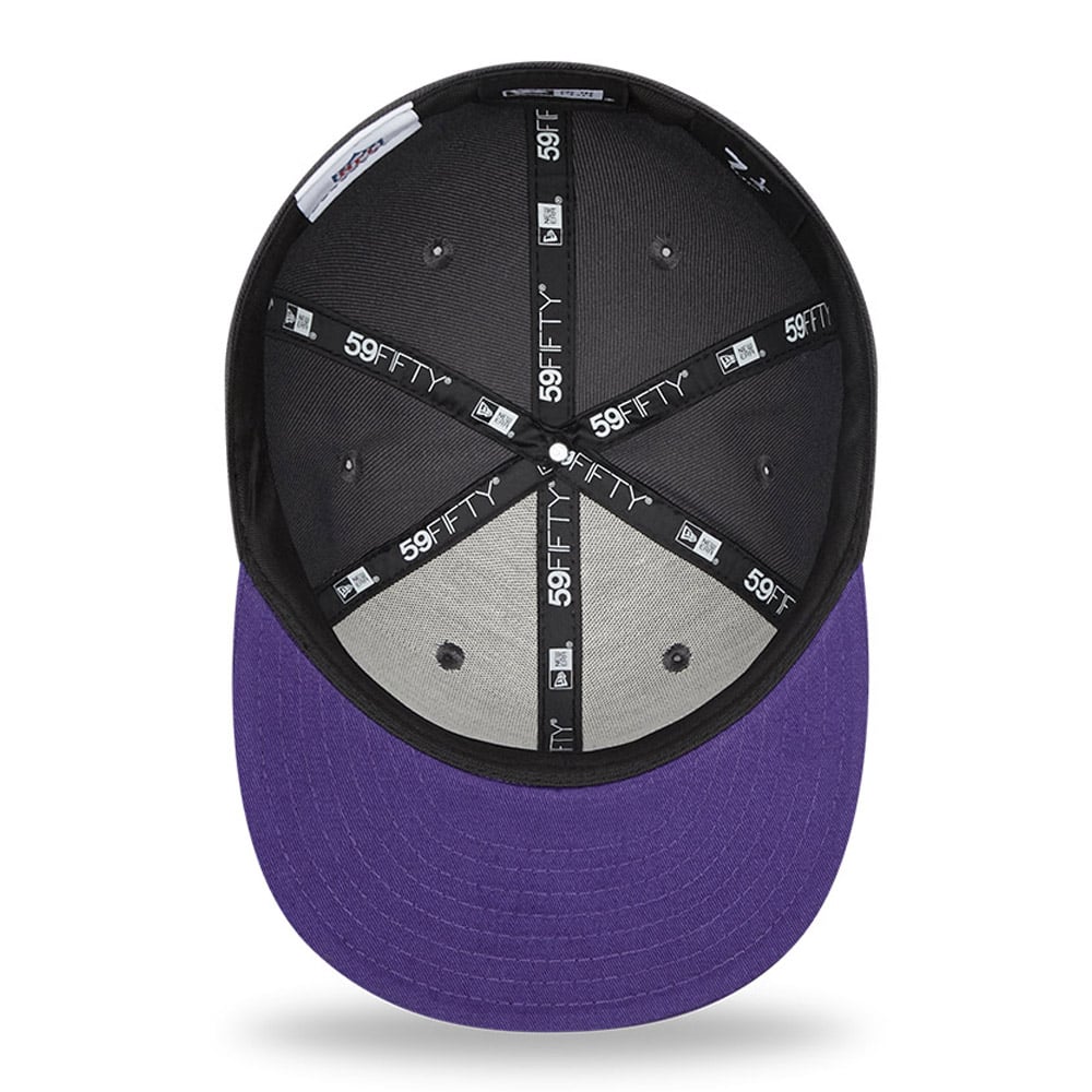 Baltimore Ravens NFL Grey 59FIFTY Fitted Cap