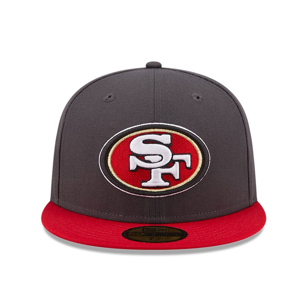 San Francisco 49ers NFL Grey 59FIFTY Gorra
