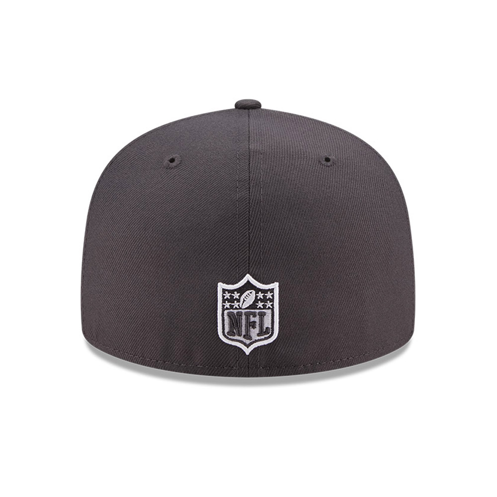 Green Bay Packers NFL Grey 59FIFTY Fitted Cap