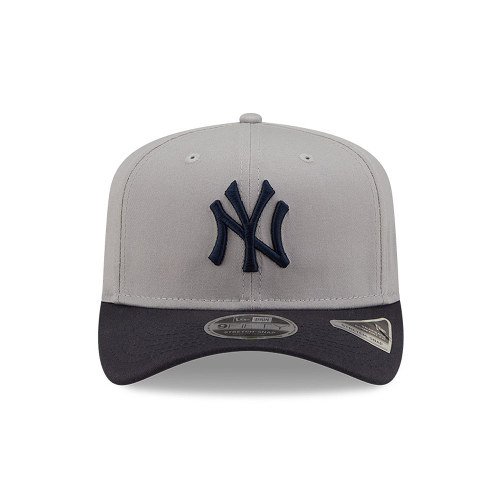 New York Yankees Tonal Grau 9FIFTY Stretch Snap Cap