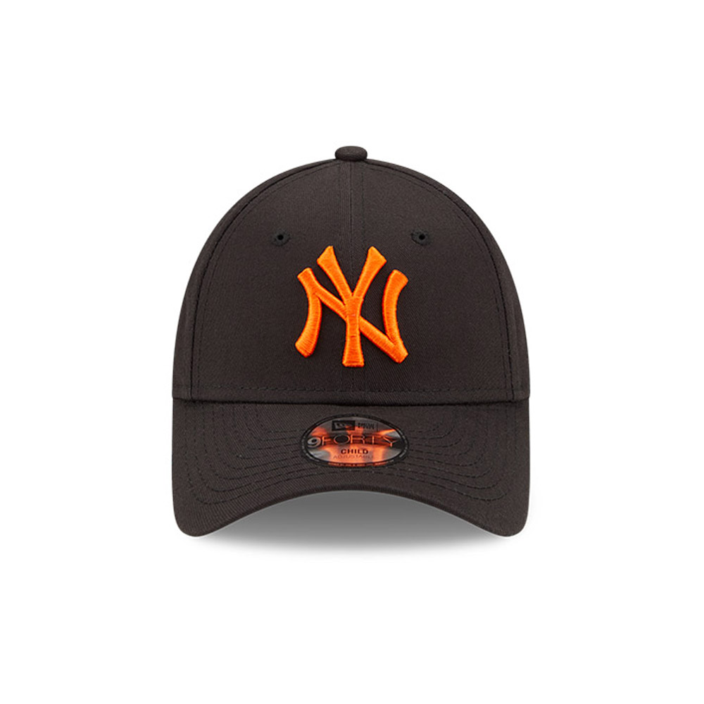 New York Yankees League Essential Kids Schwarz 9FORTY Cap