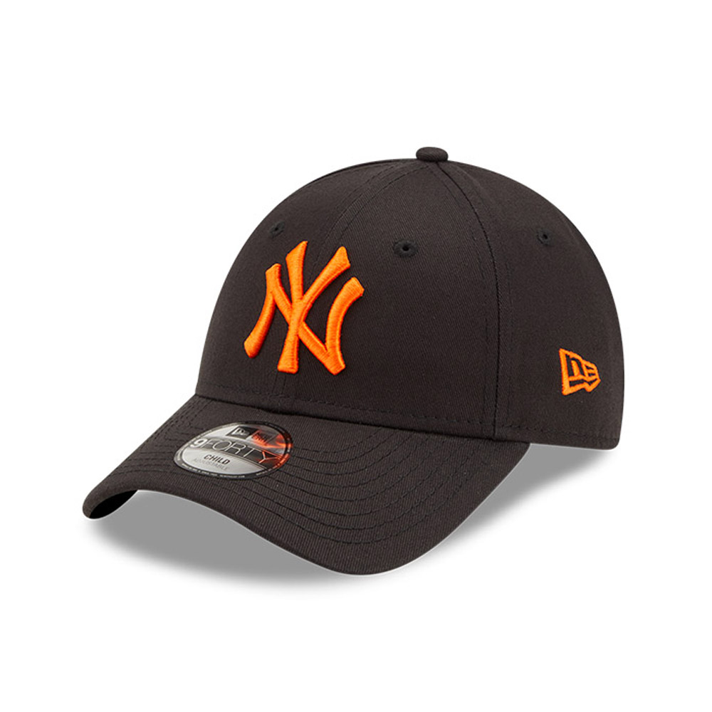 New York Yankees League Essential Kids Black 9FORTY Gorra