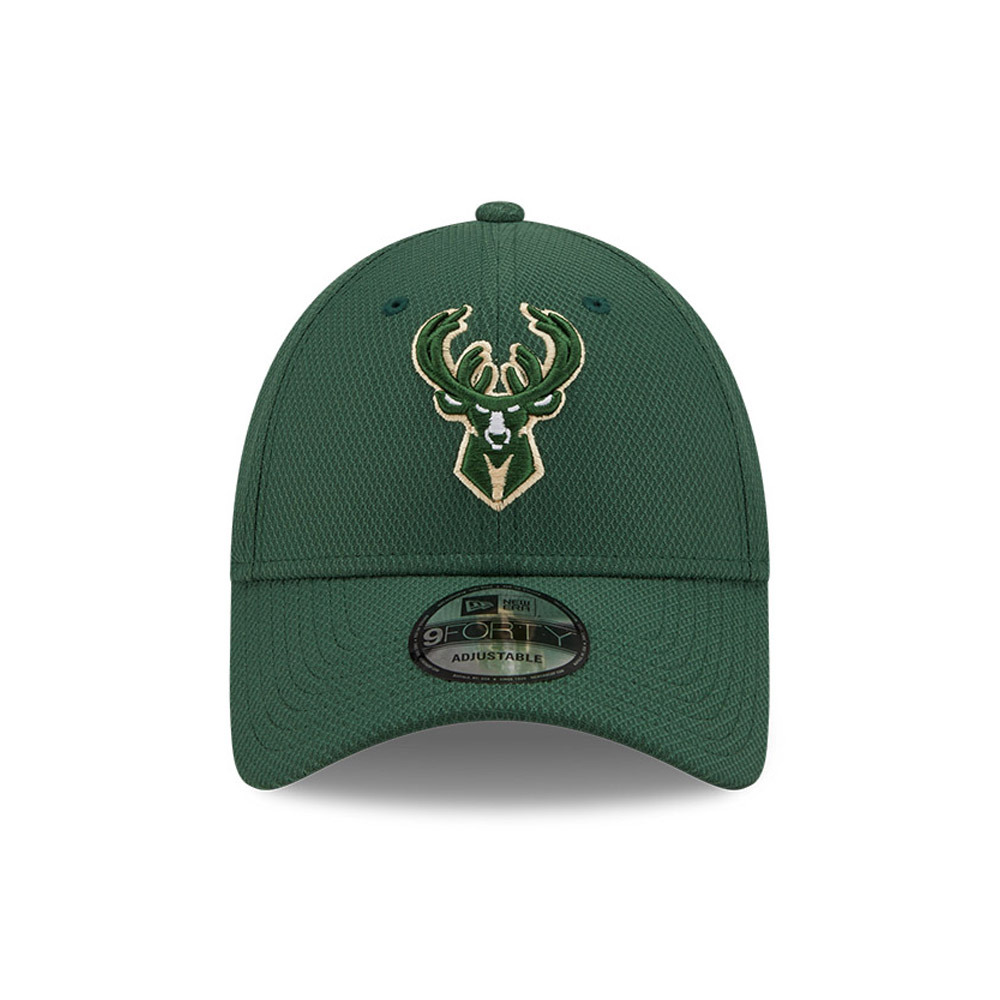 Milwaukee Bucks Diamond Era Green 9FORTY Gorra