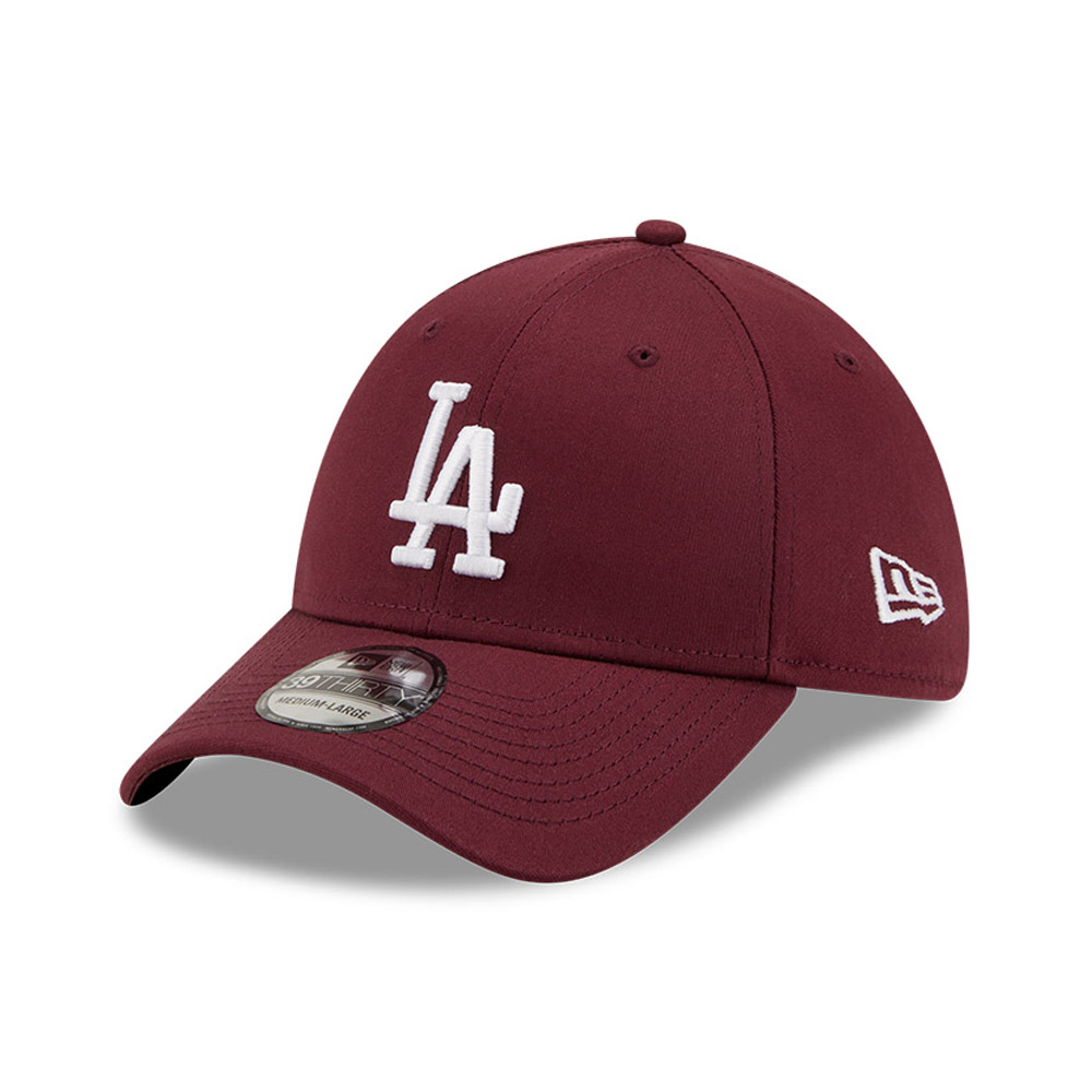 LA Dodgers Farbe Essential Maroon 39THIRTY Kappe