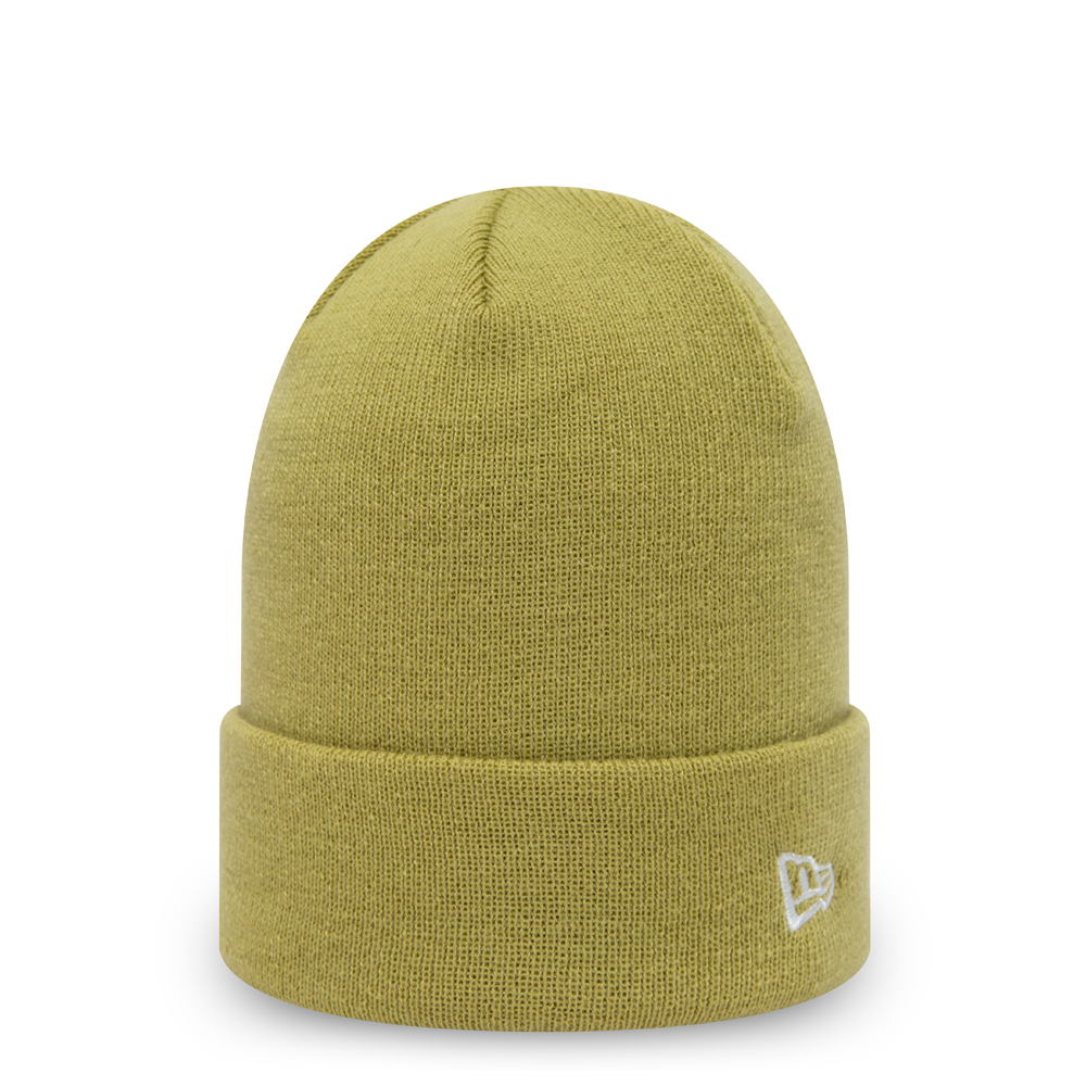 New Era Essential Green Cuff Beanie Hat