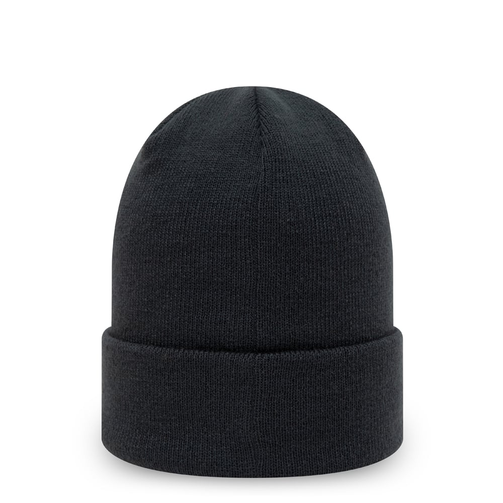 New Era Essential Dark Grey Cuff Beanie Hat