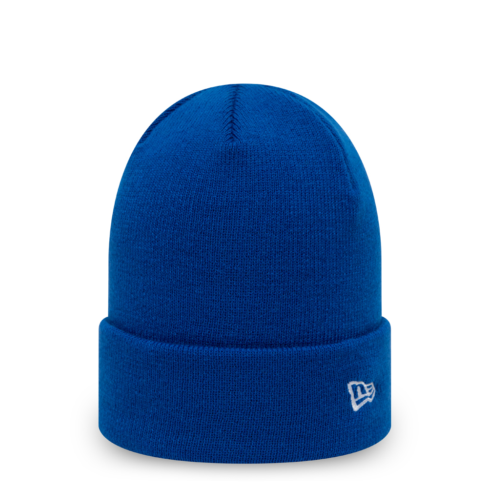 New Era Essential Blue Cuff Beanie Hat