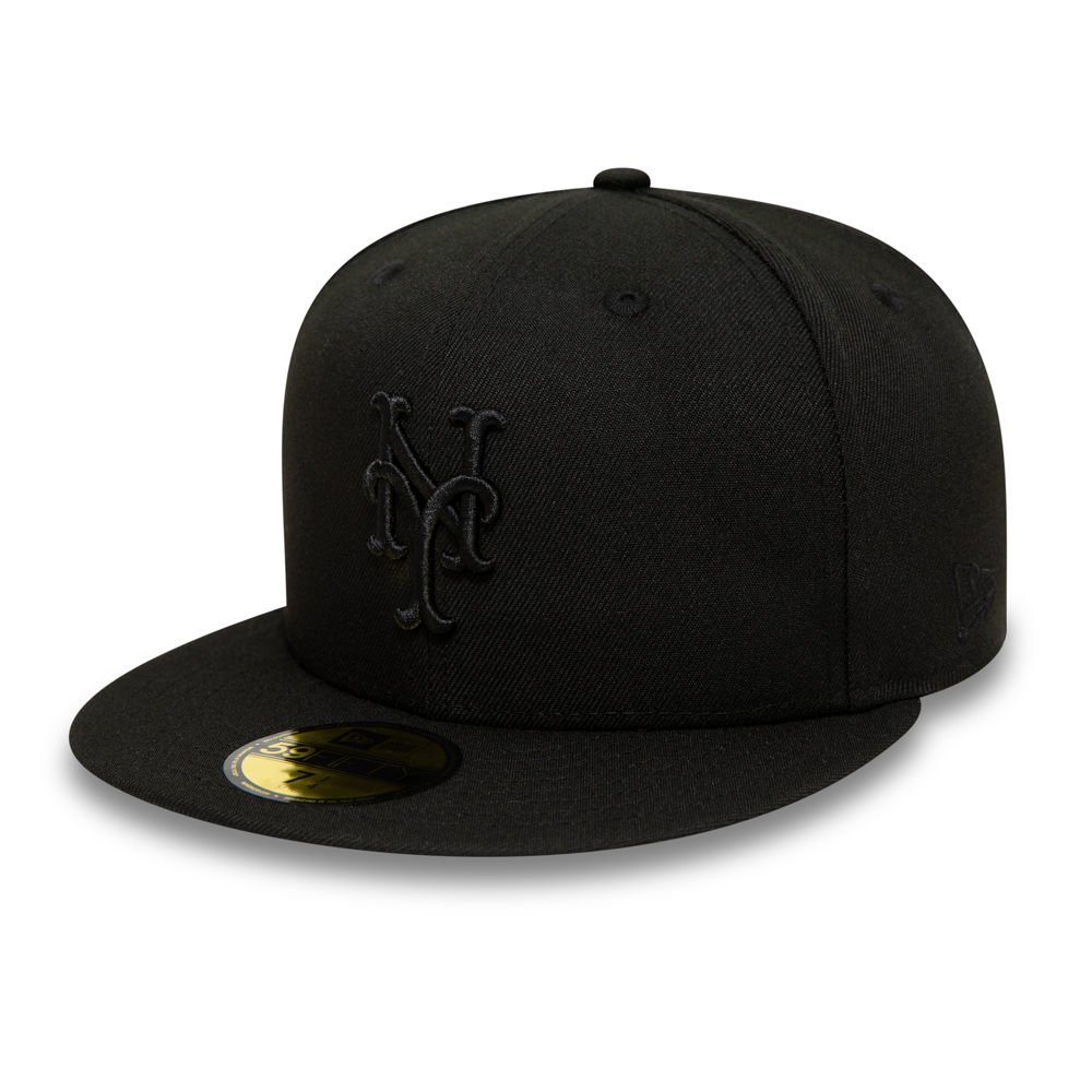 New York Mets Black and Gold 59FIFTY Cap