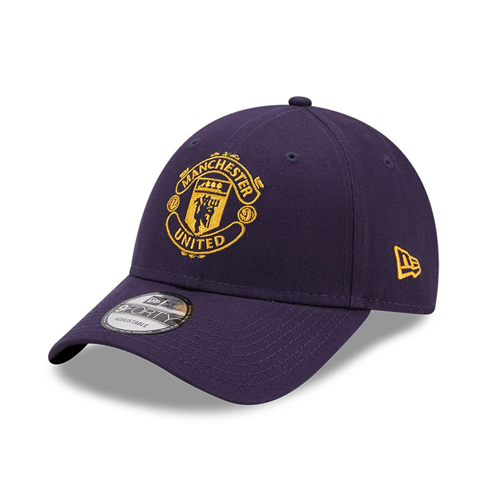 Cappellino 9FORTY Manchester United Stagionale blu navy