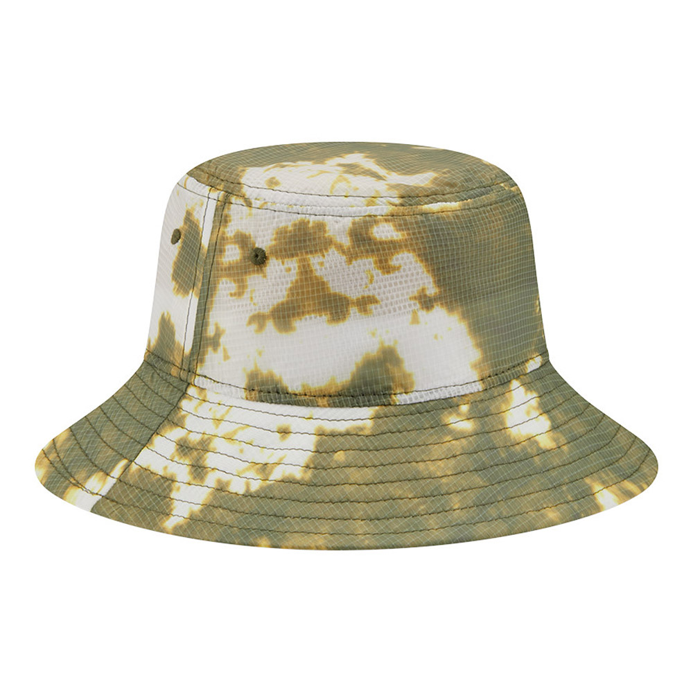 New Era Colour Overlay Green Bucket Hat