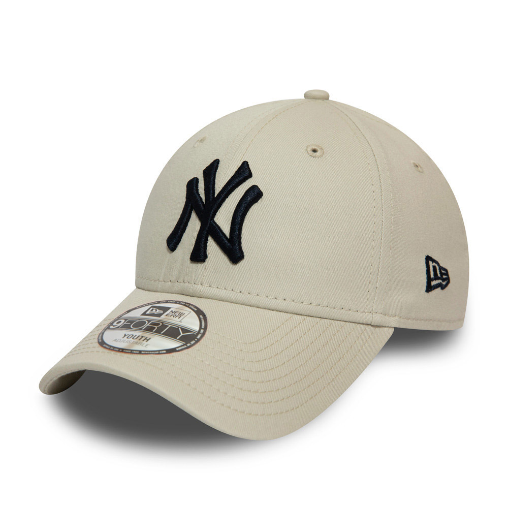 Cappellino 9FORTY Regolabile New York Yankees panna bambino