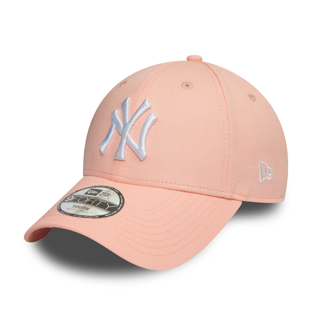 Cappellino 9FORTY Regolabile New York Yankees rosa bambina