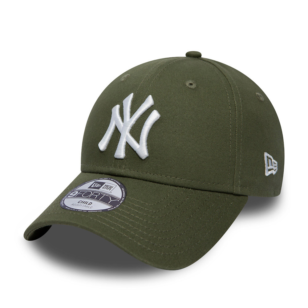 Cappellino 9FORTY Regolabile New York Yankees Kids Verde Khaki 