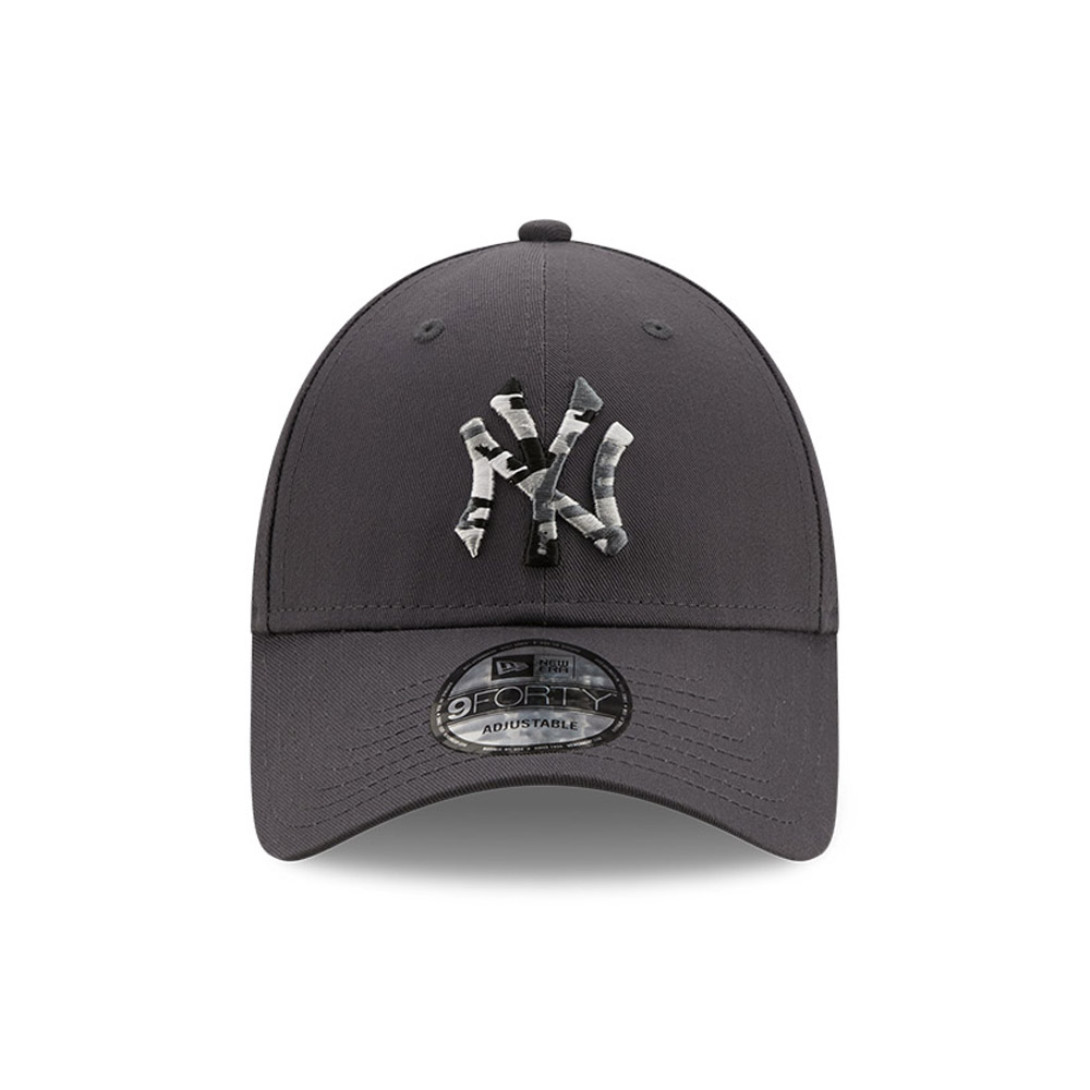 Casquette 9FORTY New York Yankees Camo Infill Gris