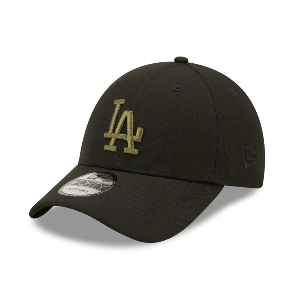 LA Dodgers Black 9FORTY Snapback Cap