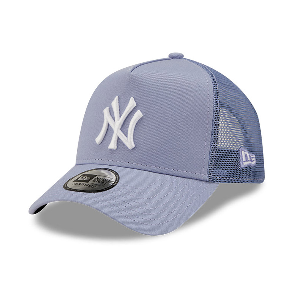Official New Era New York Yankees MLB Tonal Mesh Indigo 9FORTY A-Frame ...