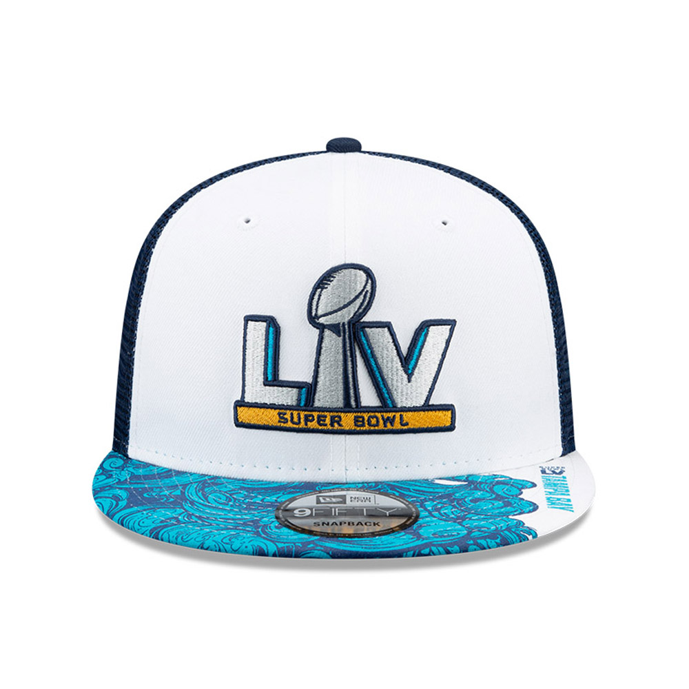 Gorra trucker Super Bowl LV 9FIFTY, azul
