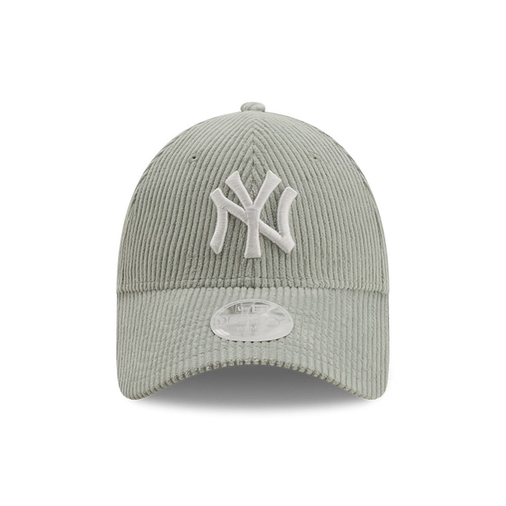 New York Yankees Cord Womens Green 9FORTY Gorra