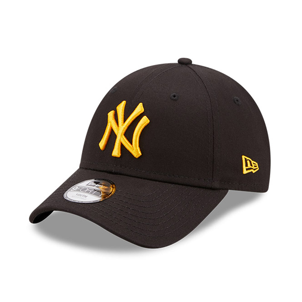 New Era NEW YORK YANKEES 9FORTY LEAGUE ESSENTIALS CAP Black - BLACK/WHITE