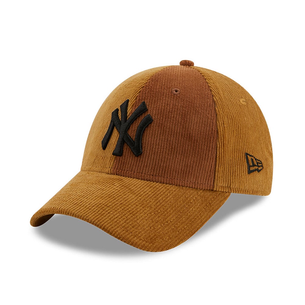 New York Yankees Cord Beige 9FORTY Gorra