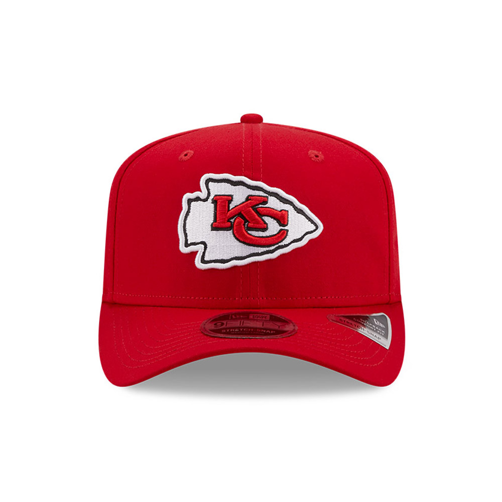 Kansas City Chiefs Team Red 9FIFTY Stretch Snap Cap
