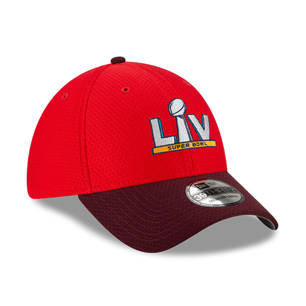 Casquette ampa Bay Buccaneers Super Bowl LV 39THIRTY, rouge