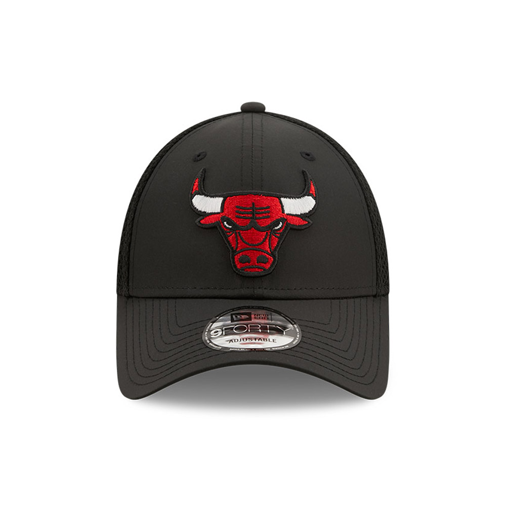 Chicago Bulls Team Arch Black 9FORTY Cap