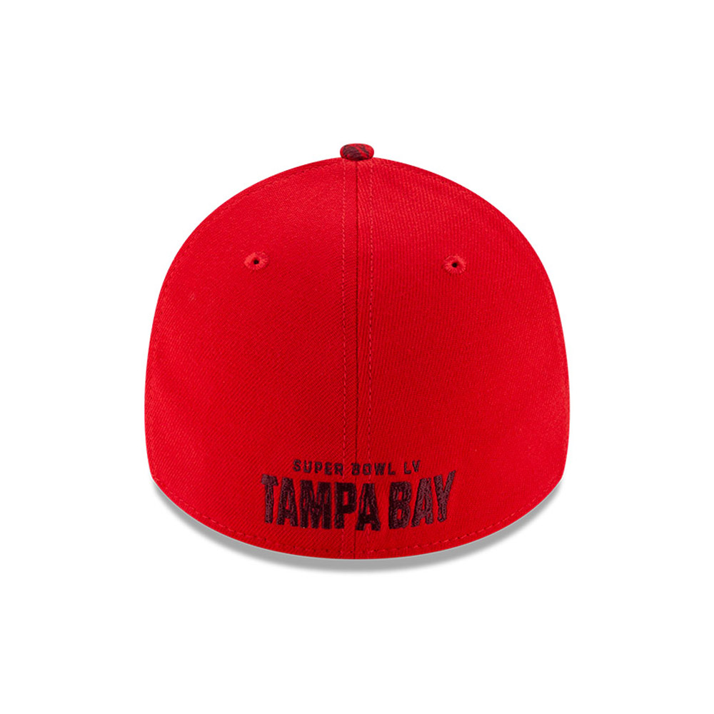 Tampa Bay Buccaneers Super Bowl LV Red 39THIRTY Cap