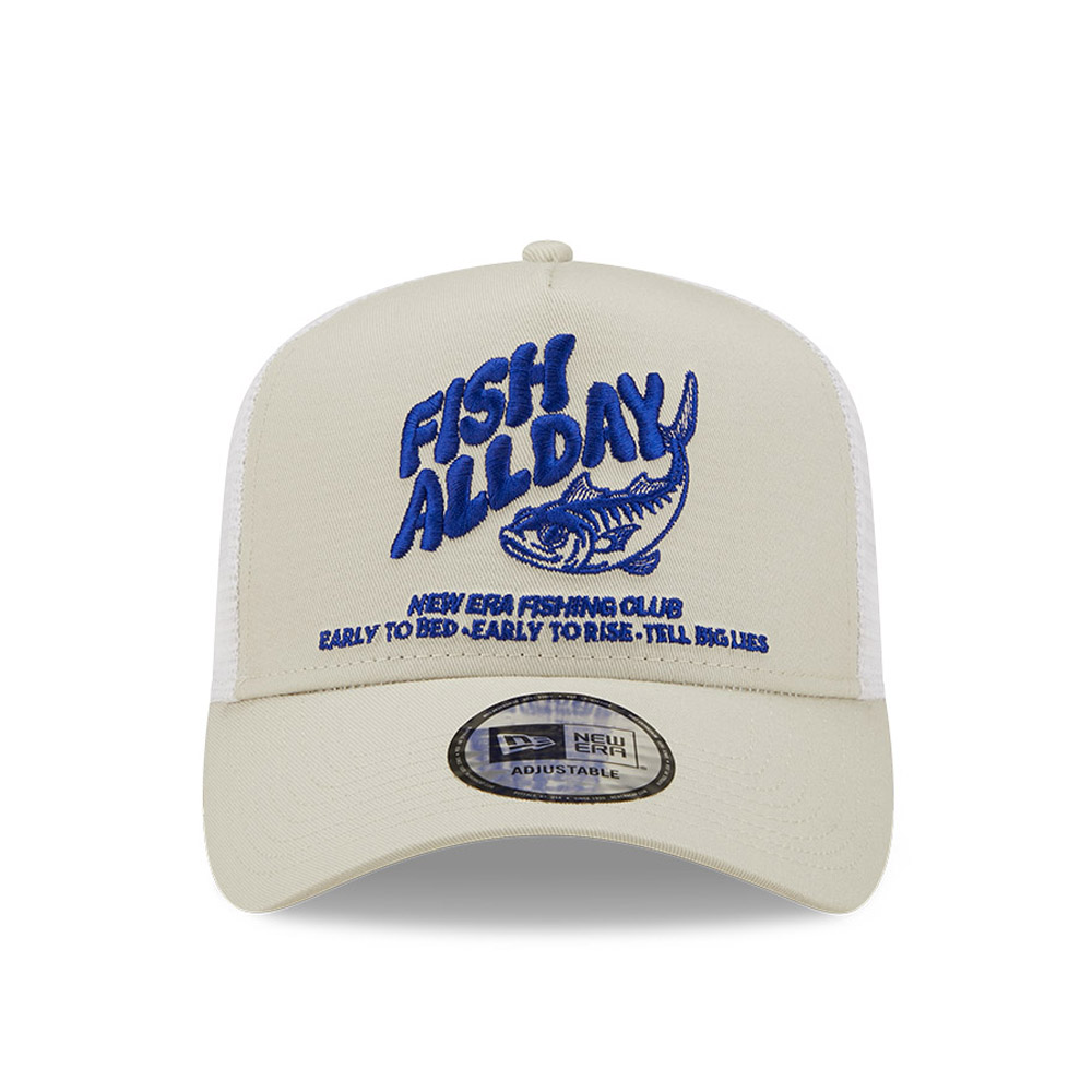 New Era Outdoor Creme 9FORTY Trucker Kappe