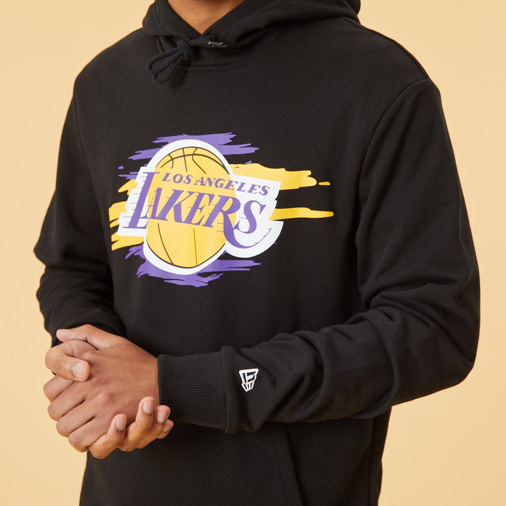 LA Lakers Tear Logo Black Tank Top