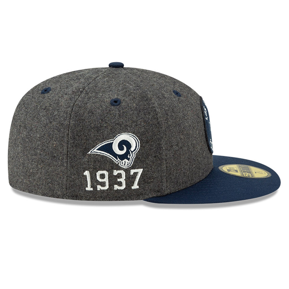 Cappellino 59FIFTY On Field degli LA Rams grigio