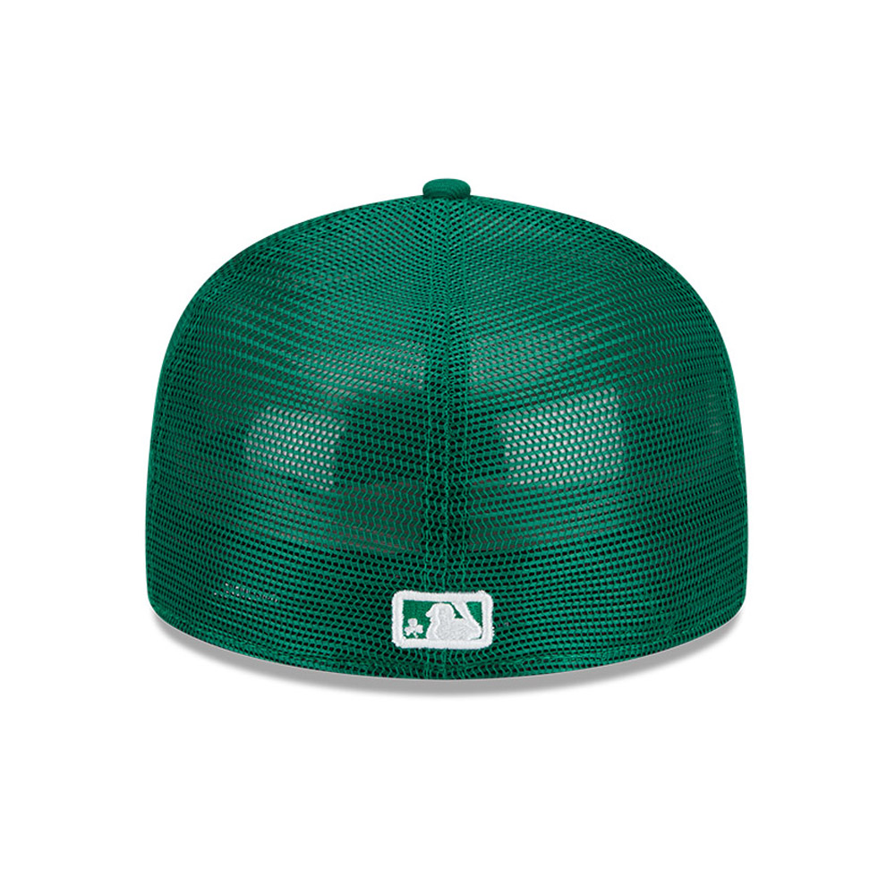 LA Dodgers MLB St Patricks Day Green 59FIFTY Fitted Cap