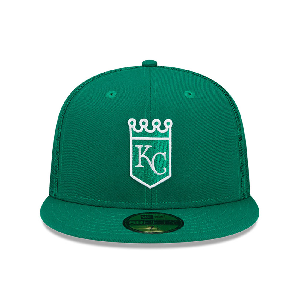 Kansas City Royals MLB St Patricks Day Green 59FIFTY Cap