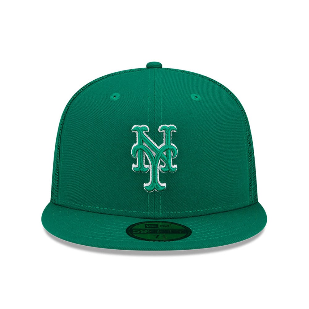 New York Mets MLB St Patricks Day Green 59FIFTY Cap