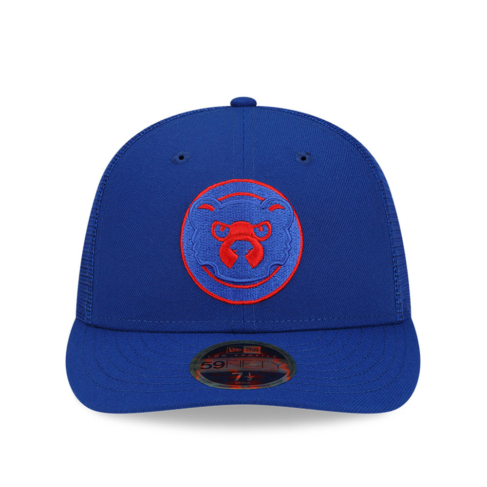 Casquette 59FIFTY Low Profile Bleu Chicago Cubs MLB Batting Practice