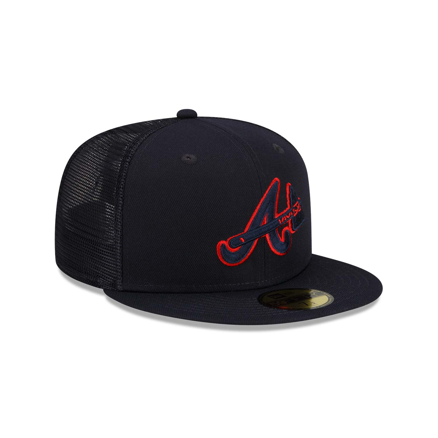 Casquette 59FIFTY Fitted Atlanta Braves MLB Batting Practice Bleu Marine