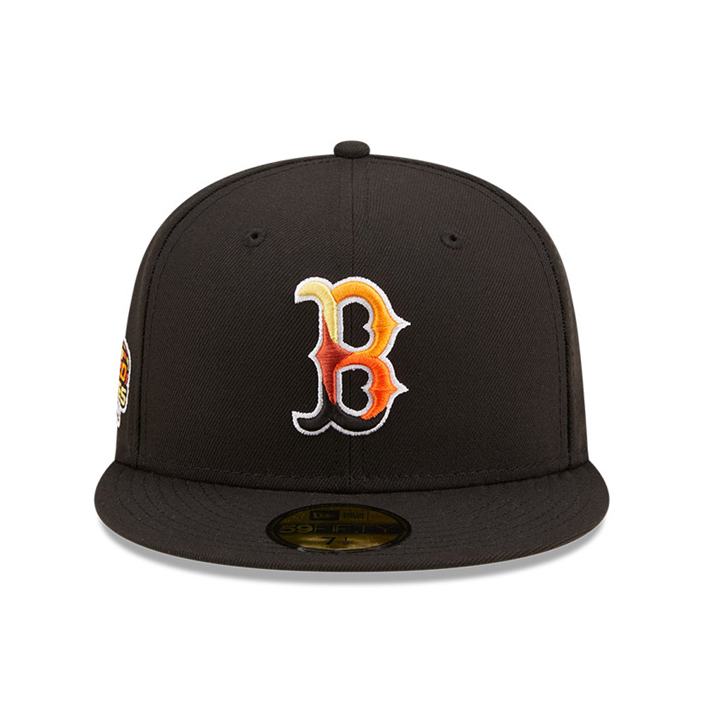 Gorra oficial New Era Boston Red Sox MLB Jungle Team Negro 59FIFTY Fitted