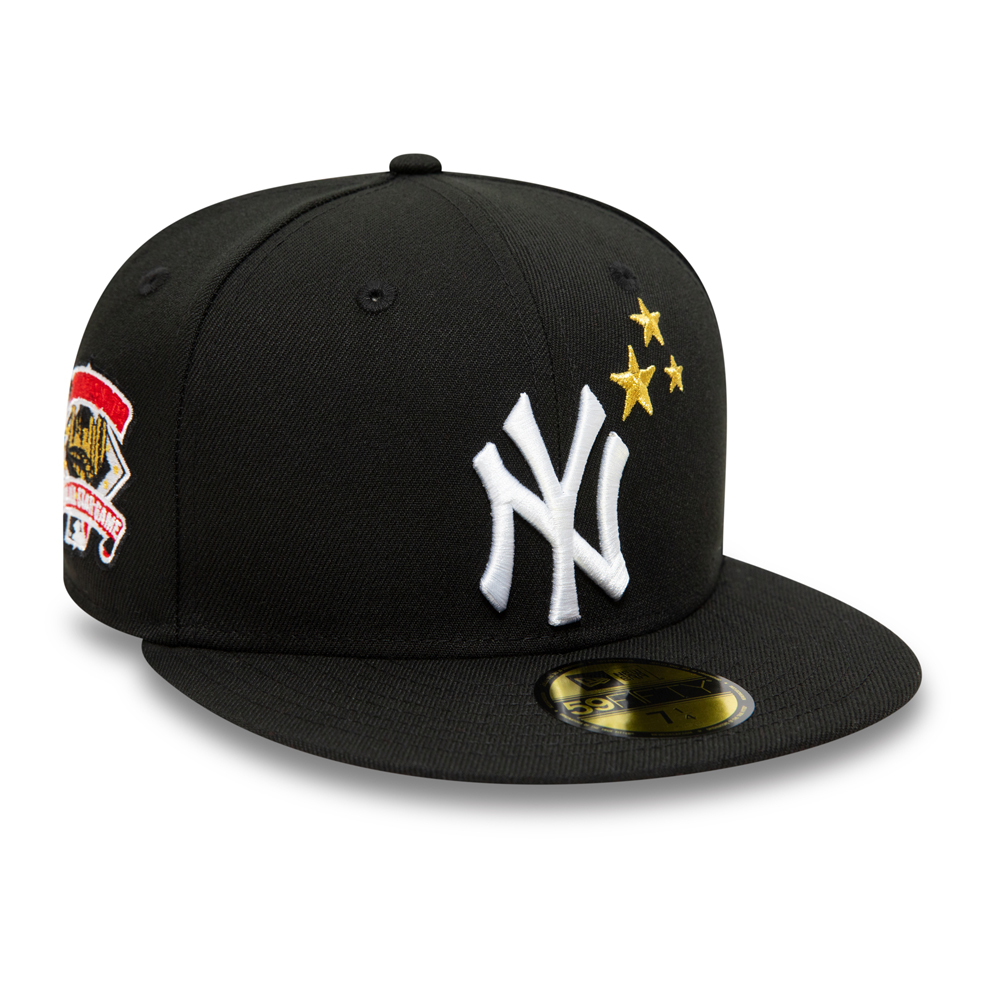 Casquette 59FIFTY Noir New York Yankees MLB Stars