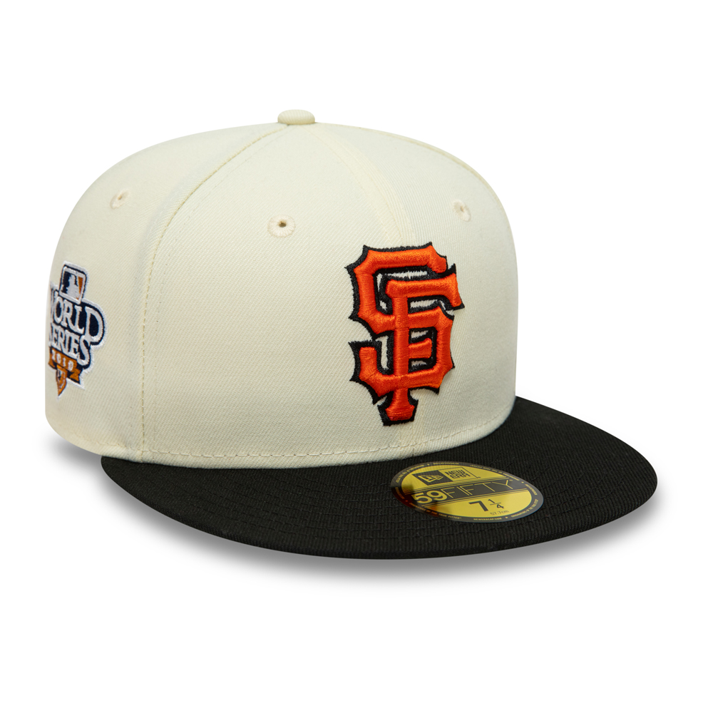 San Francisco Giants MLB Patch Chrome White 59FIFTY Fitted Cap