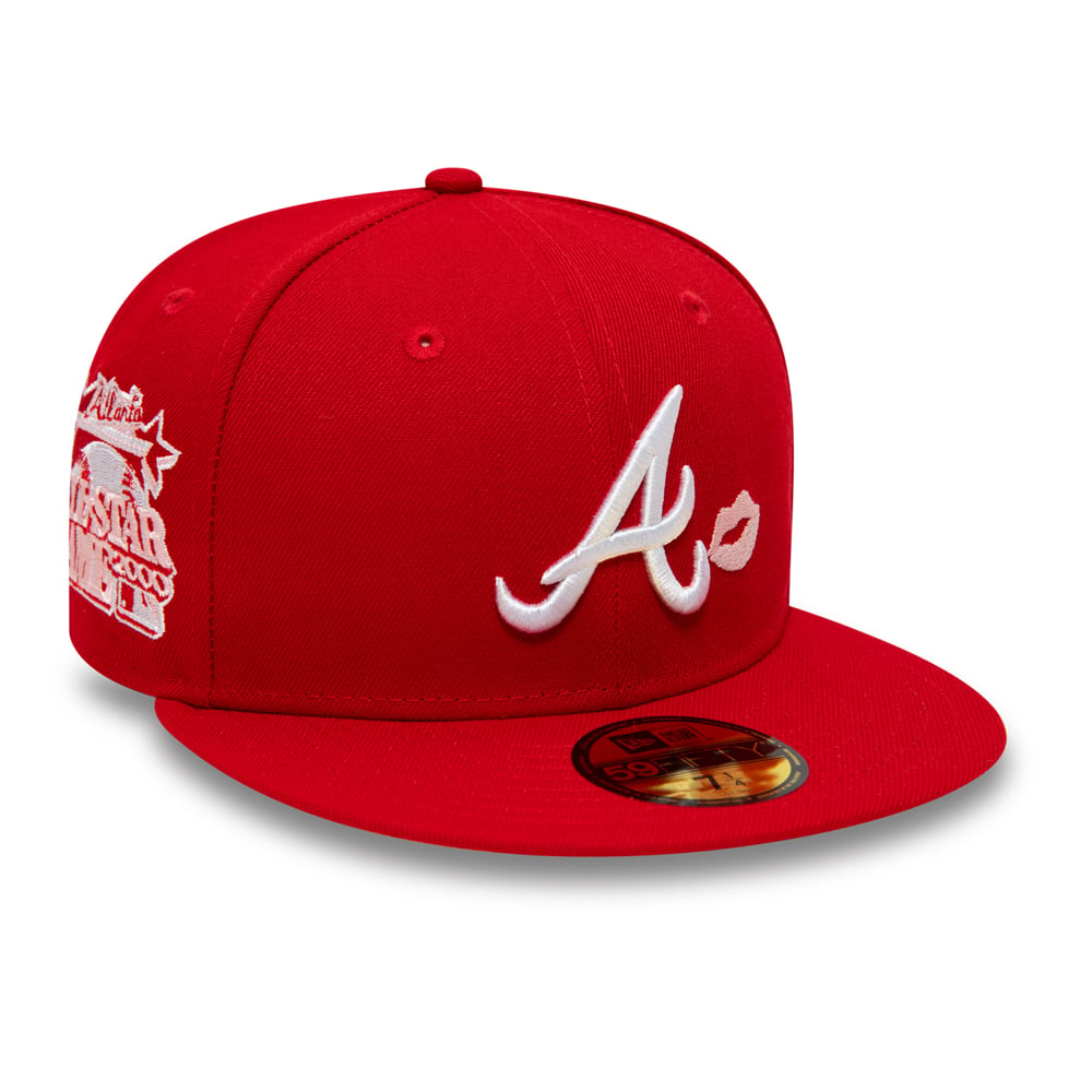 Schelden Glimmend scheren Official New Era Atlanta Braves MLB Lips Red 59FIFTY Fitted Cap B4728_251 | New  Era Cap SL