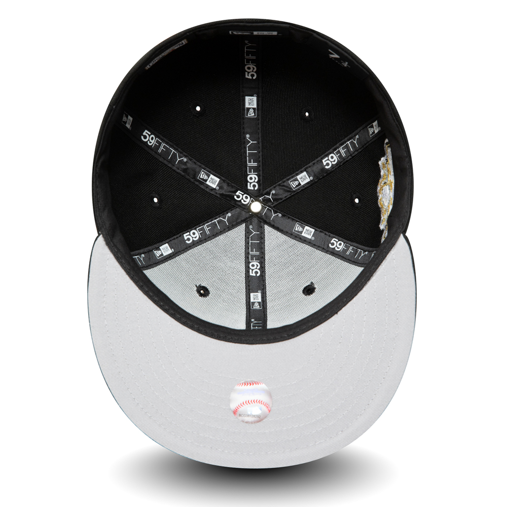 Chicago White Sox Stars Black 59FIFTY Fitted Cap