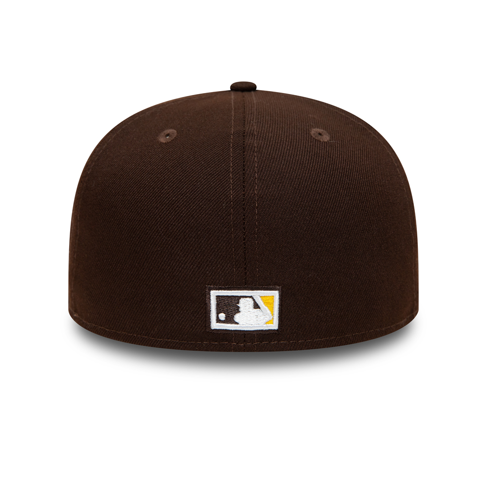 San Diego Padres World Series Patch Dark Brown 59FIFTY Fitted Cap