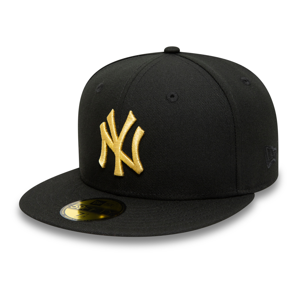 New York Yankees MLB Colour Pop Black 59FIFTY Fitted Cap