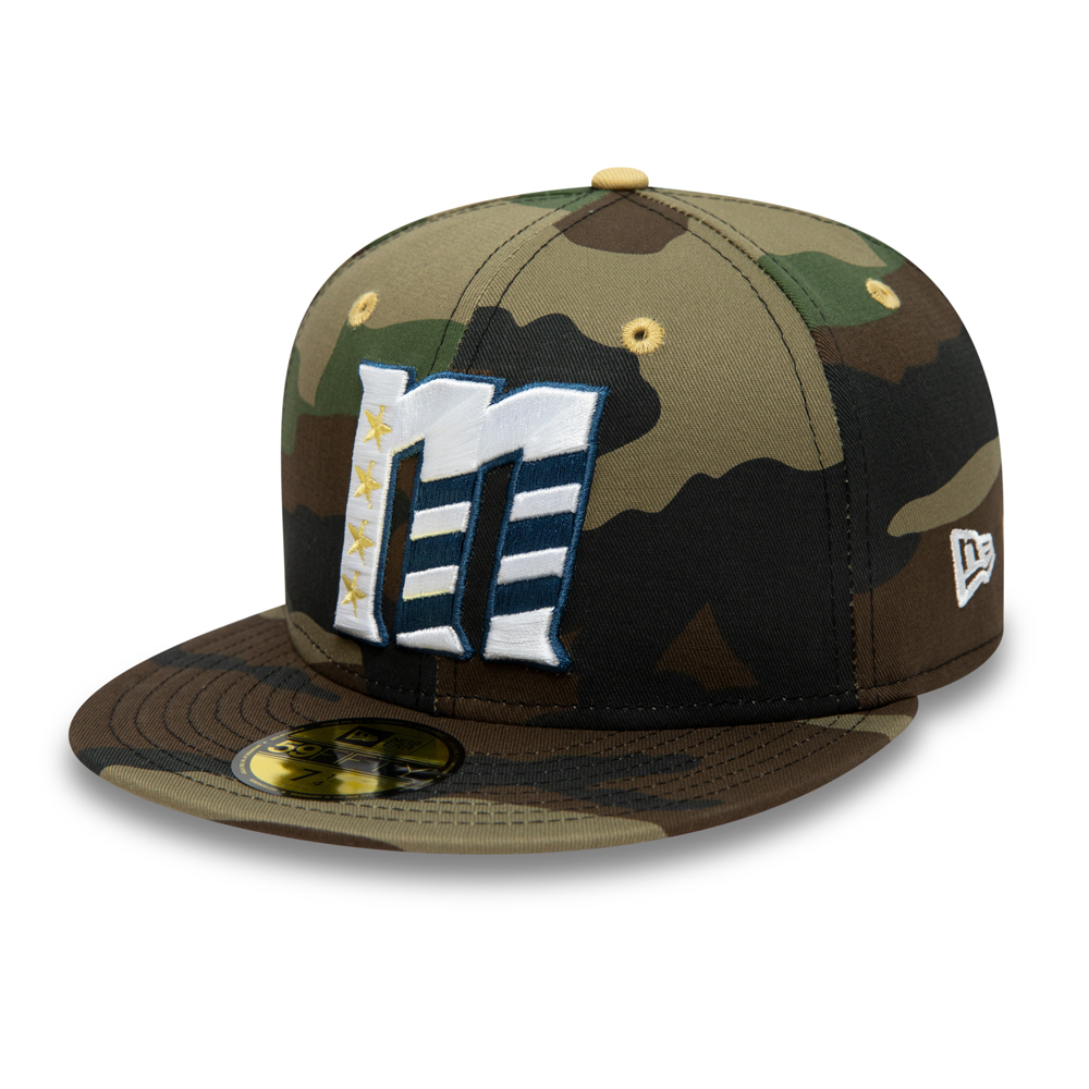 New Era Camo Green 59FIFTY Fitted Cap