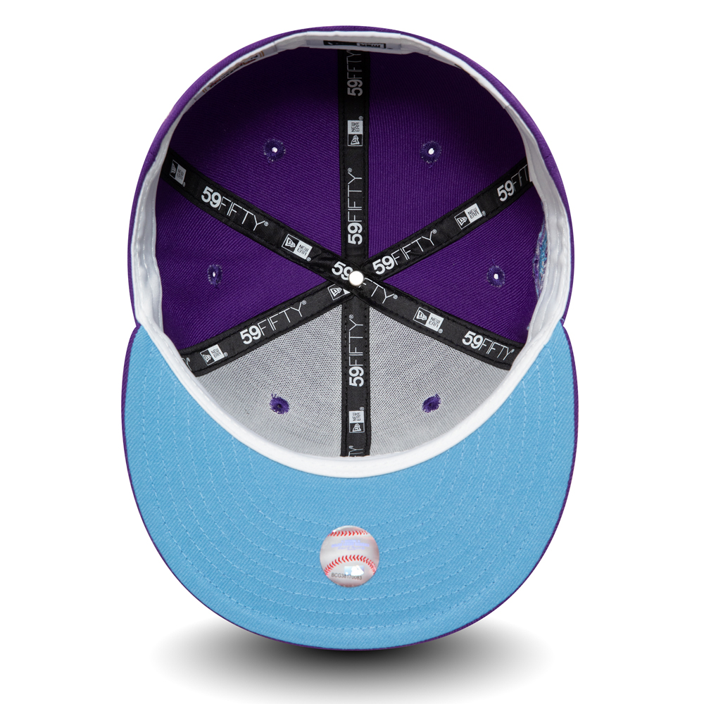 New York Yankees MLB Purple 59FIFTY Cap