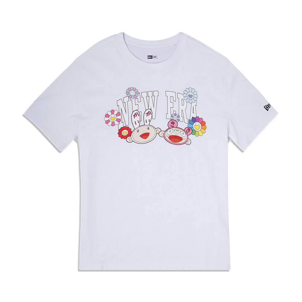 Official New Era Takashi Murakami Arch Short Sleeve White T-Shirt B4768_ARD  | New Era Cap Slovenia