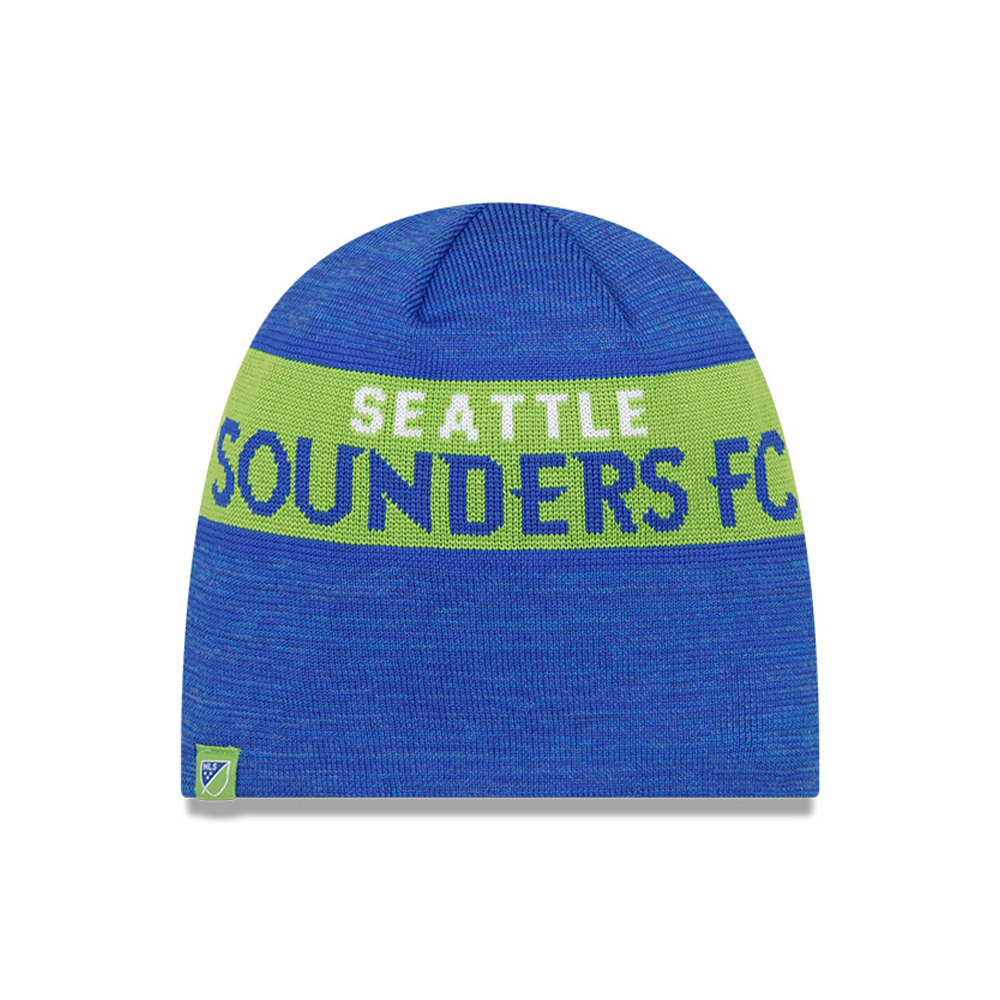 Seattle Sounders MLS Kick Off Blue Beanie Hat